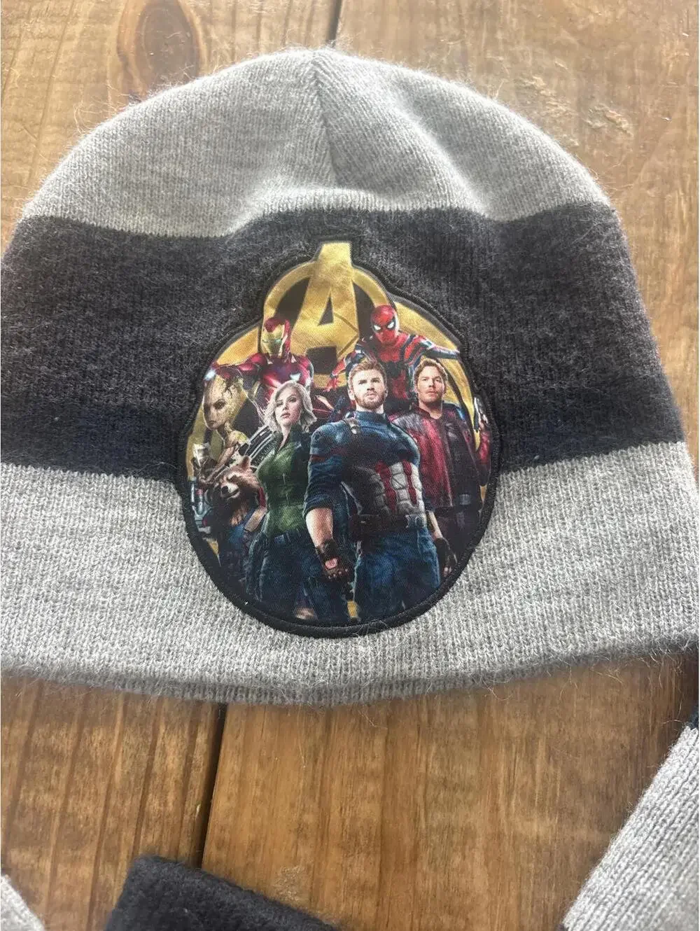 Marvel Avengers Kids Winter Hat Gloves and Scarf Set Boys Toddler